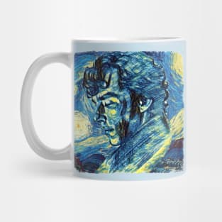 Benedict Cumberbatch Van Gogh Style Mug